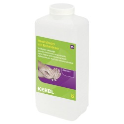 Produit de nettoyage pour les mains avec particules abrasives